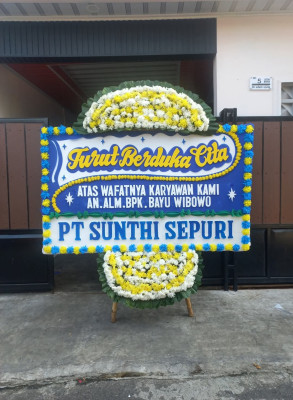 Papan Bunga Duka di Sungai Tiung